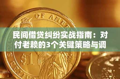 济南民间借贷纠纷实战指南：对付老赖的3个关键策略与调解盲区解析